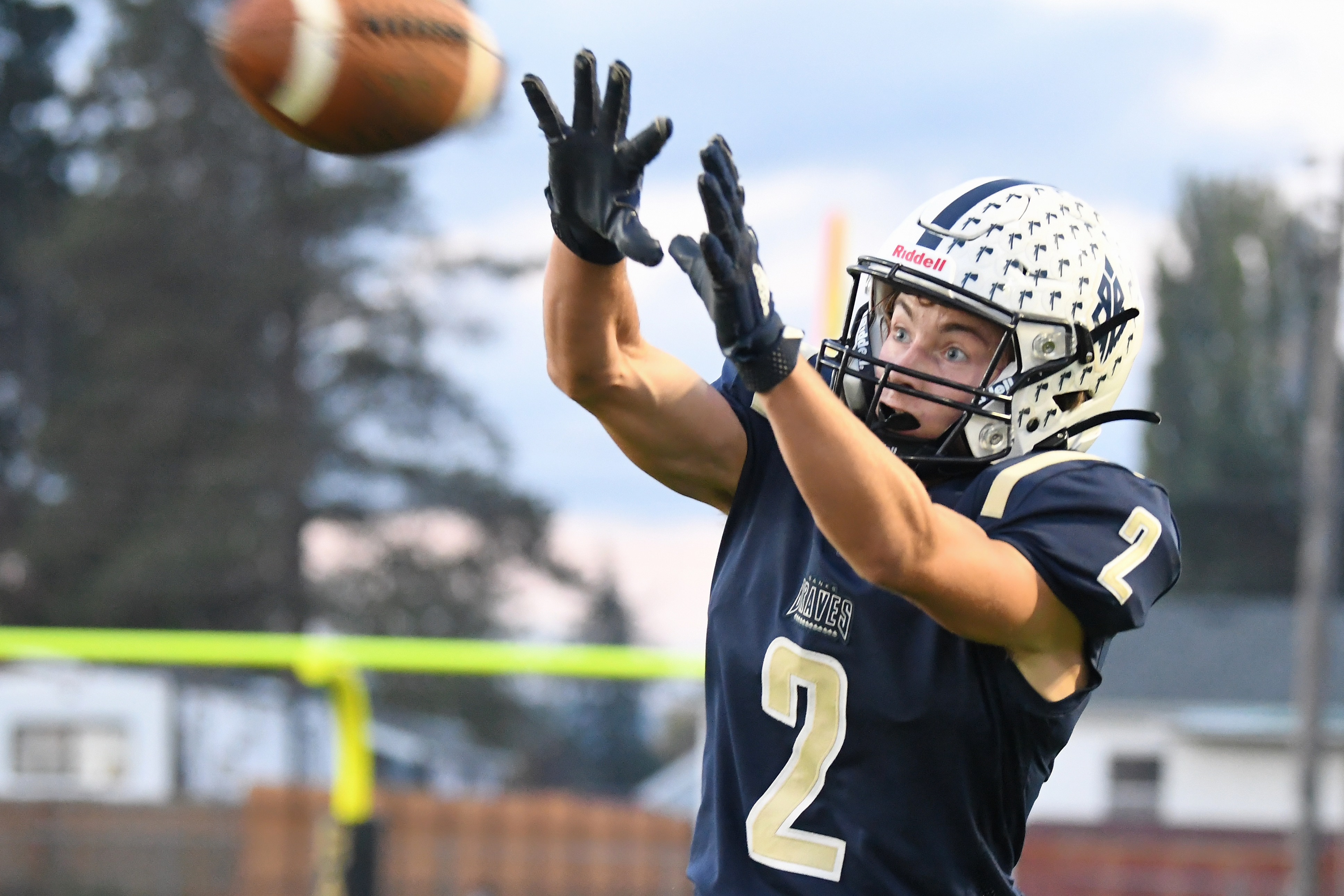 Banks football Jack Lyda Leon Neuschwander